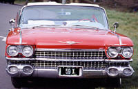 My dad's 1959 Cadillac Eldorado Biarritz with personalised number plate